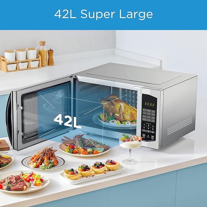 Midea Grill Microwave 42L 1000W Digital Touch