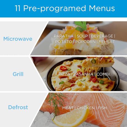 Midea Grill Microwave 29L 900W Silver