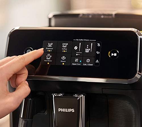 Philips Automatic Espresso Machine 2 Beverages 12 Grinder Levels