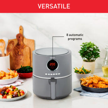 Tefal Ultrafry Air Fryer 4.2L 1630W Digital Charcoal Grey