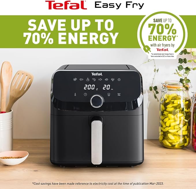 Tefal Easy Fry Mega 7.5L 2020W Digital Air Fryer SS