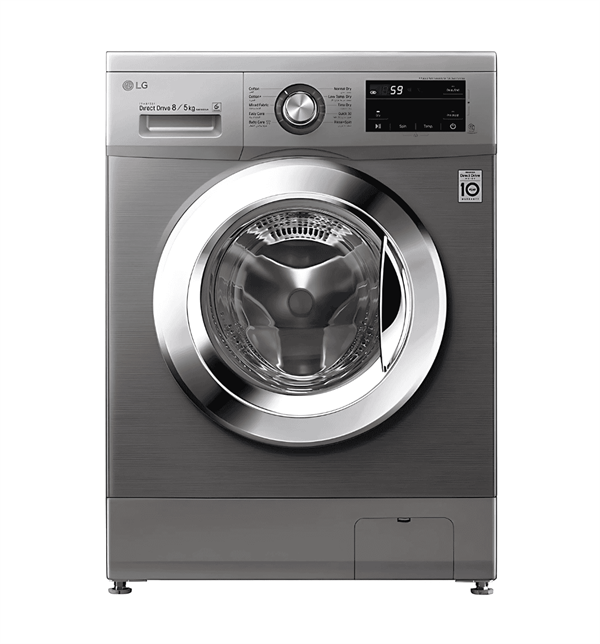 LG Washer Dryer 8/5KG 1200RPM Direct Drive Platinum