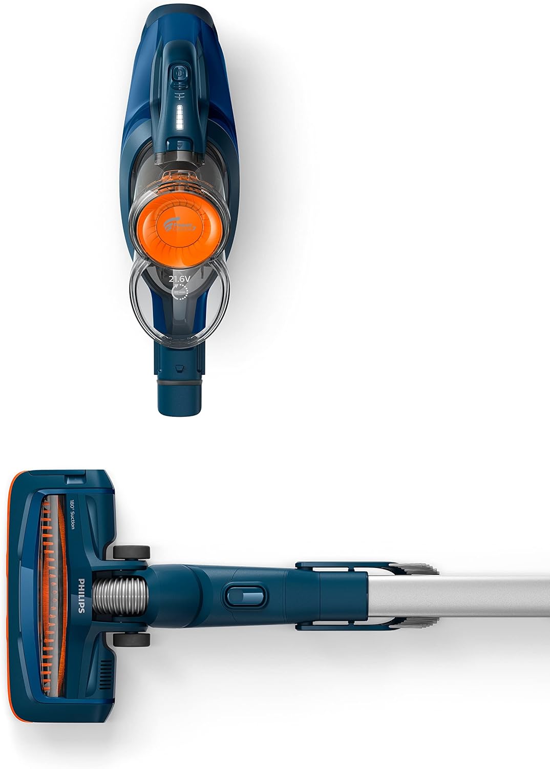 Philips Cordless Stick Vacuum 2-in-1 PowerCyclone 7 40 Min