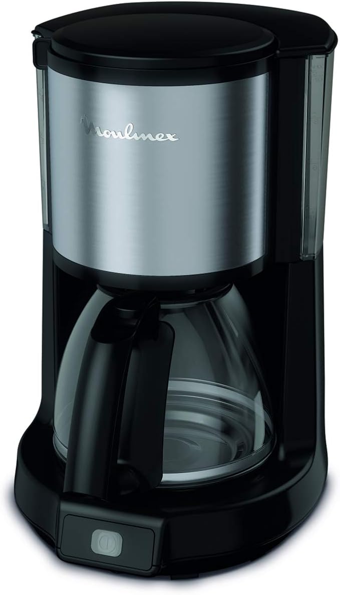 Moulinex Subito Drip Coffee Maker 15 Cups Black/Silver