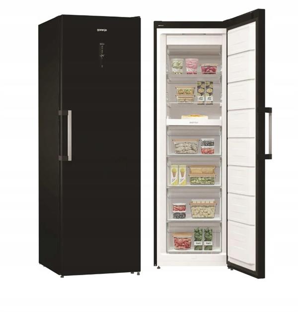 Gorenje No Frost Freezer Black 4 Drawers 3 Shelves