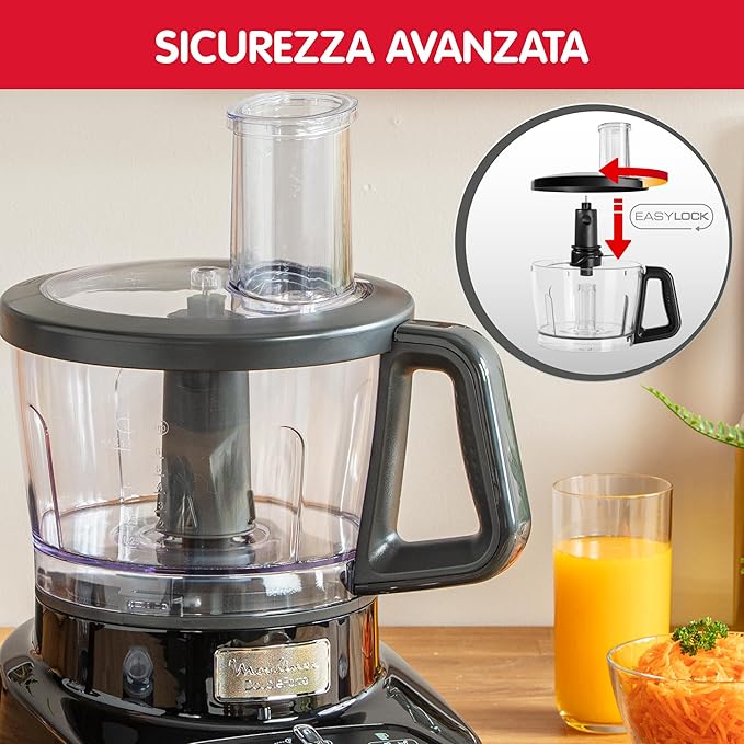 Moulinex Double Force Food Processor 1000W 28 Functions