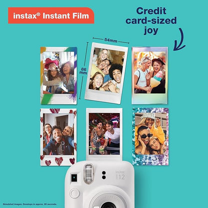 Fujifilm Instax Mini 12 Instant Camera White