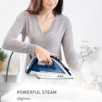 Tefal Ultraglide+ Steam Iron 2800W Anti-Scale Auto-Off
