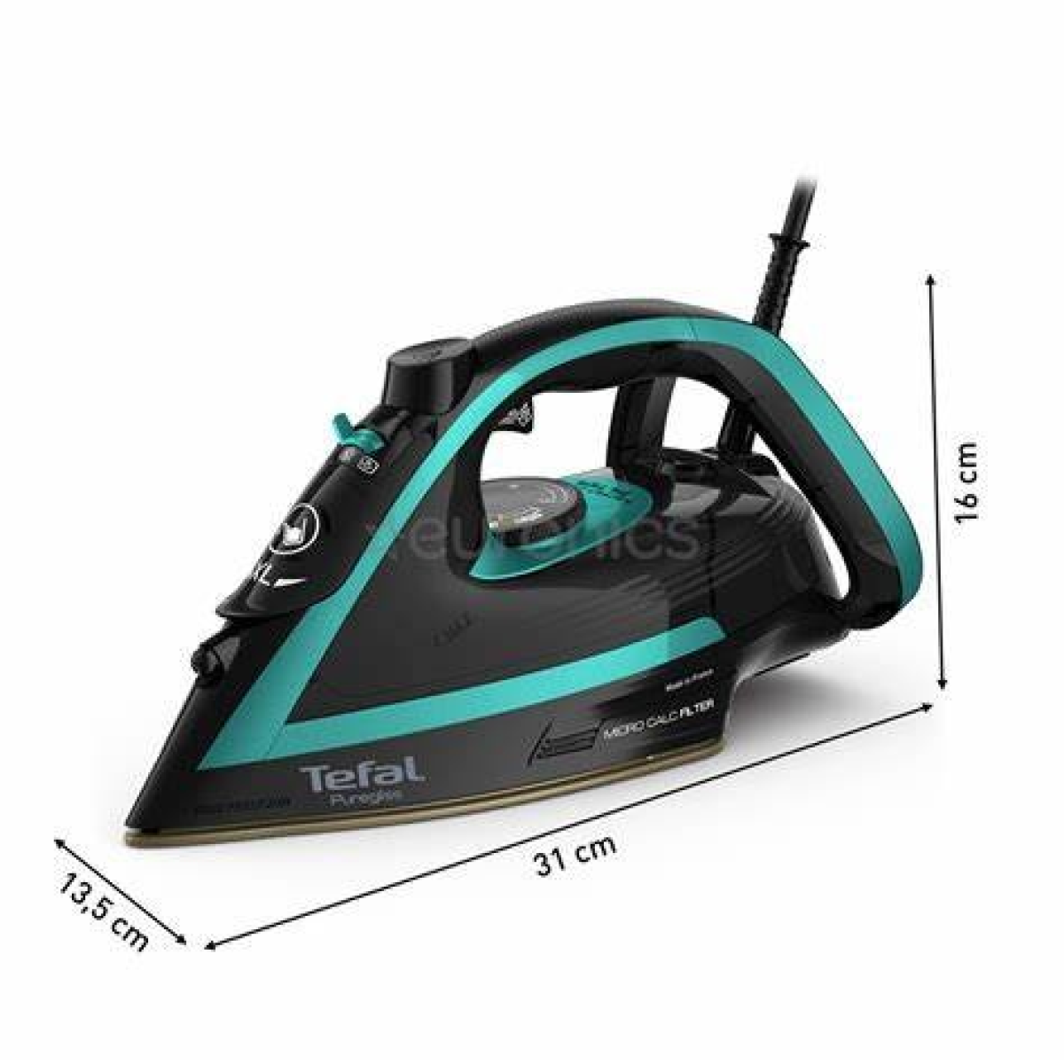 Tefal Puregliss Steam Iron 3000W Auto-Off Anti-Drip