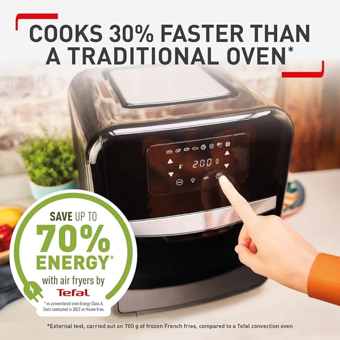 Tefal Easy Fry Oven & Grill 2000W 9-in-1 Digital Black