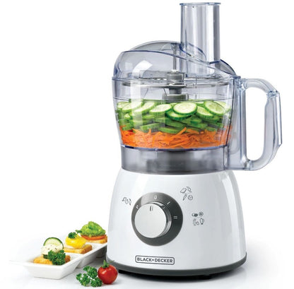 Black + Decker Food Processor 400W with Blender