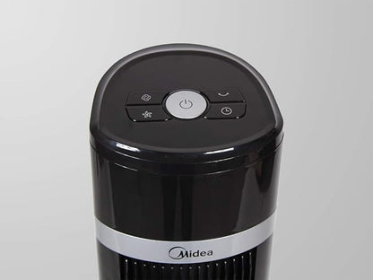 Midea Bladeless Tower Fan 50W Remote 3-Speed