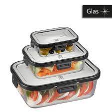 Gefu Milo Food Storage Container Set 3PC Rectangular