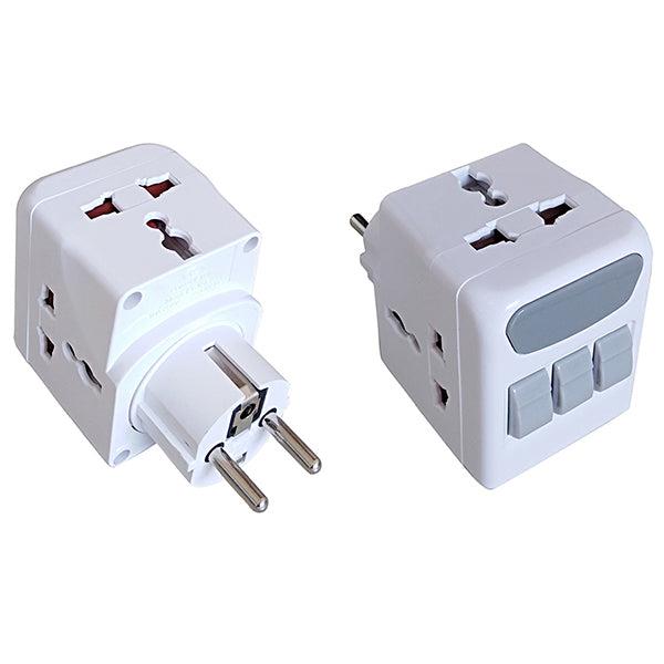 Conqueror 3 Plug Wall Tap Adapter Overvoltage