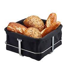 Gefu Brunch Angular Bread Basket Black