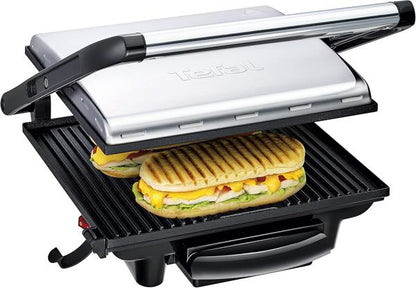 Tefal Inicio Contact Grill 2000W Panini Meat Black SS