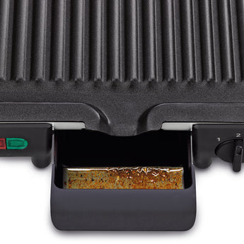 Tefal Ultra Compact Grill 1700W 2-in-1 Silver