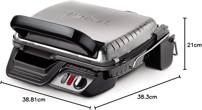 Tefal Ultracompact 600 Contact Grill 2000W 2-in-1