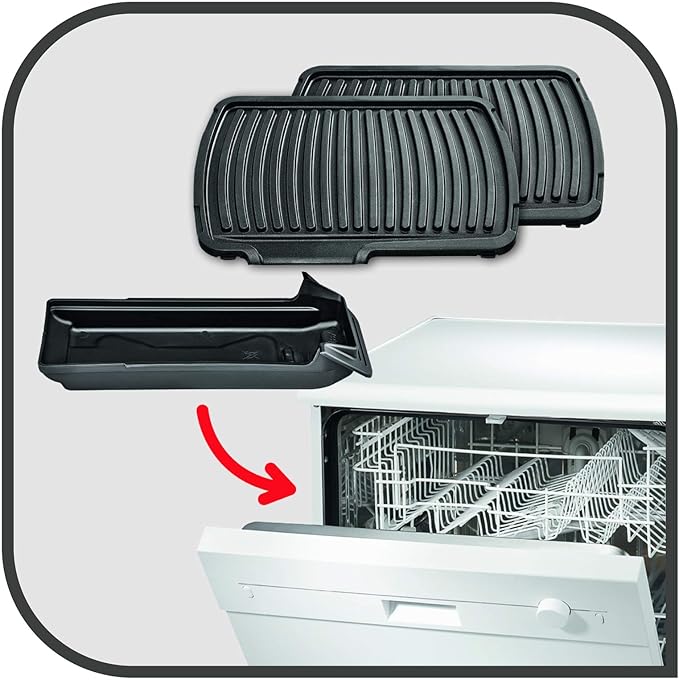Tefal Ultracompact 600 Contact Grill 2000W 2-in-1