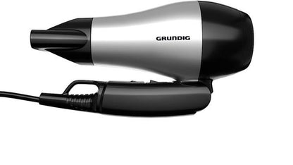 Grundig Travel Hair Dryer 1200W Silver