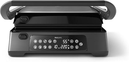 Philips Contact Grill 2200W Digital Thermometer 8 Presets