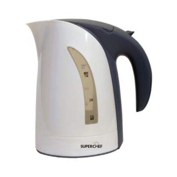 Super Chef Electric Kettle 1.8L 2200W White