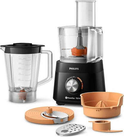 Philips Food Processor 750W 1.5L with 2L Blender