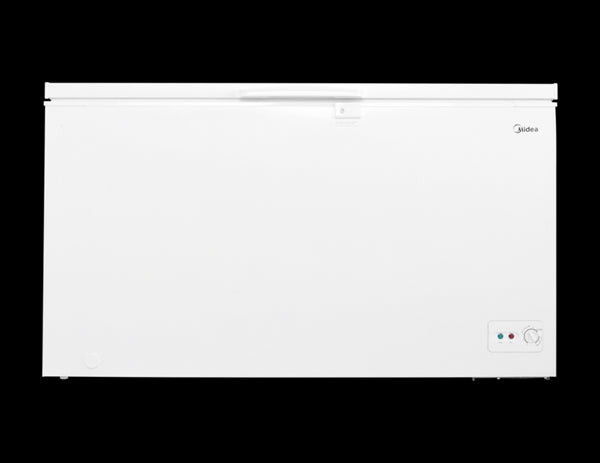 Midea Chest Freezer 418L Defrost Stay-Open Door White