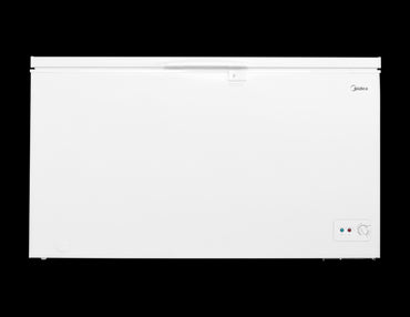Midea Chest Freezer 418L Defrost Stay-Open Door White