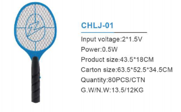 Conqueror Electronic Mosquito Swatter Battery