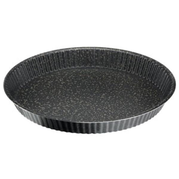 Tefal Black Stone Non-Stick Fluted Tart Tin 27cm