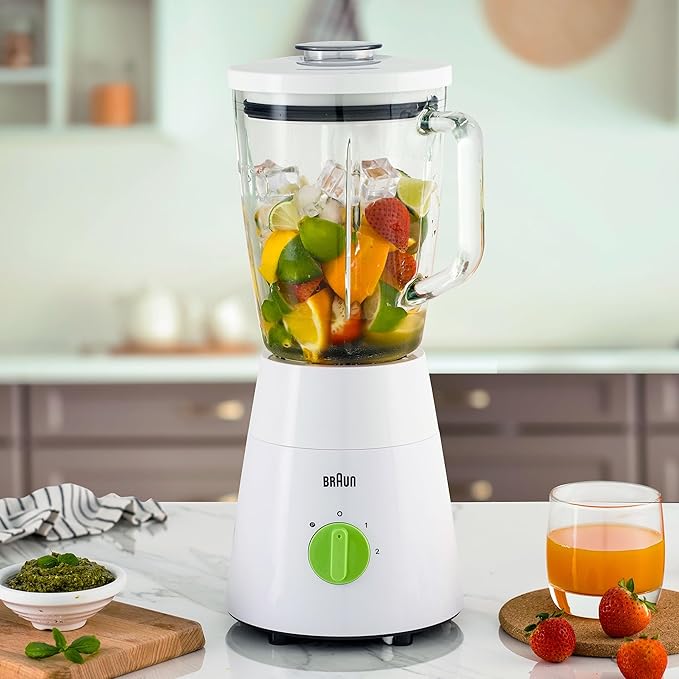 Braun Blender 3-in-1 500W Glass Jug Mill