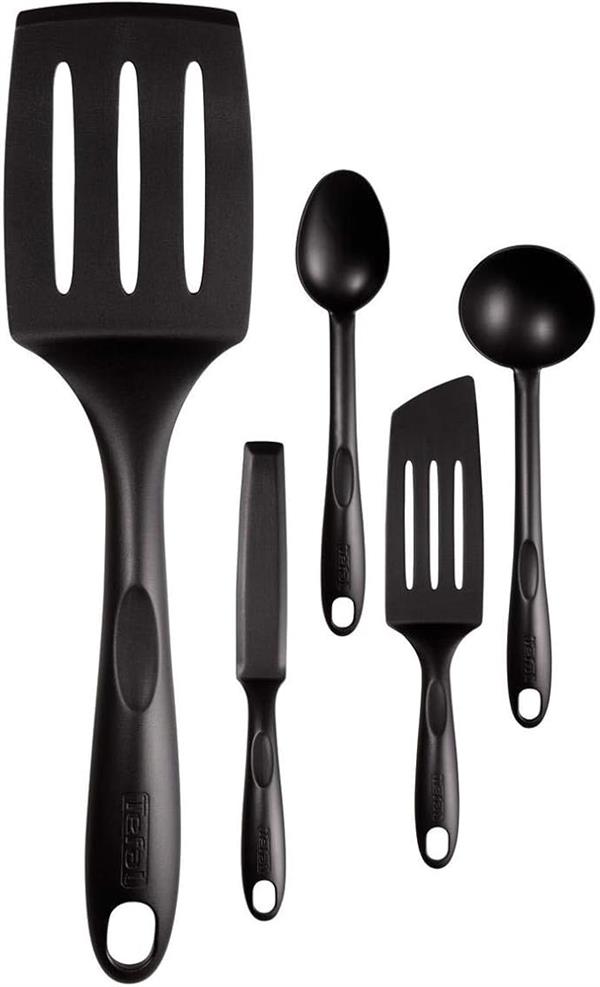 Tefal Bienvenue Utensil Set 5PC Nylon Non-Scratch