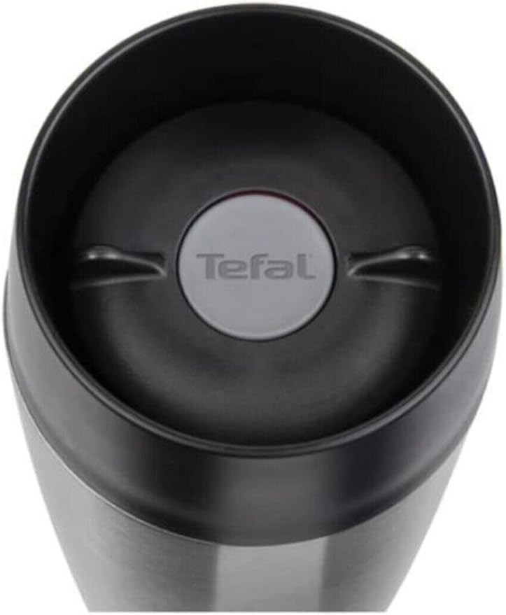 Tefal Travel Mug 0.5L Grey Stainless Steel