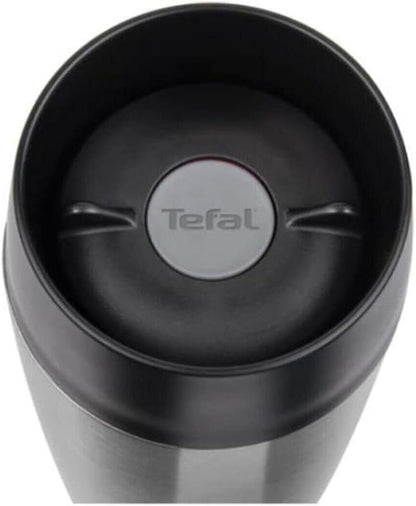 Tefal Travel Mug 0.5L Grey Stainless Steel