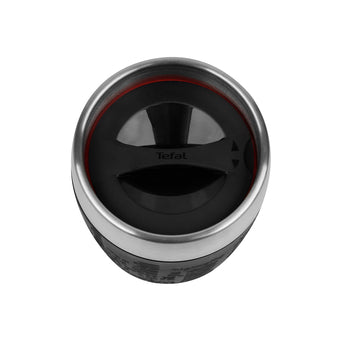 Tefal Travel Cup 0.2L Stainless Steel Black
