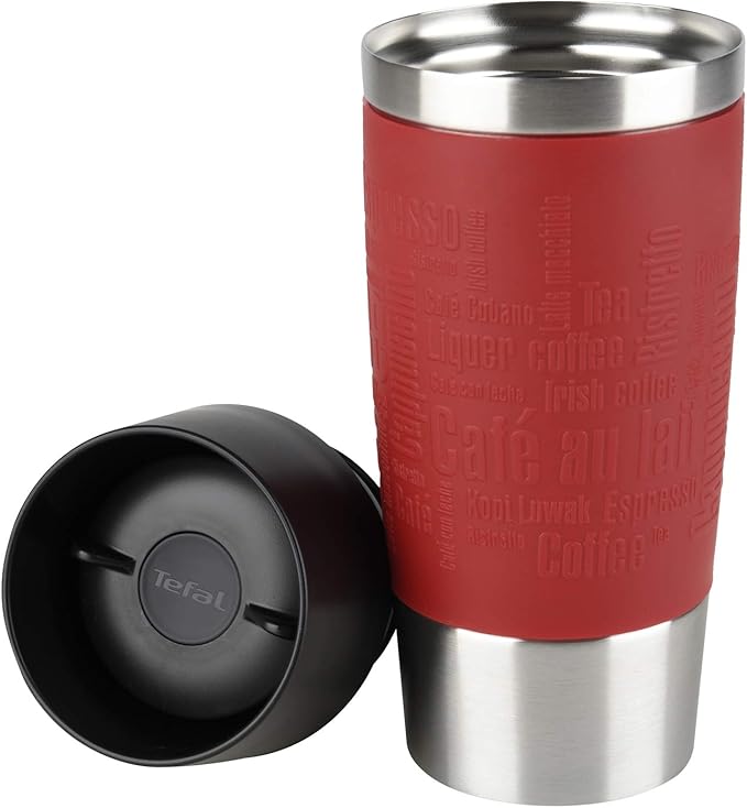 Tefal Travel Mug 0.36L Red Silver