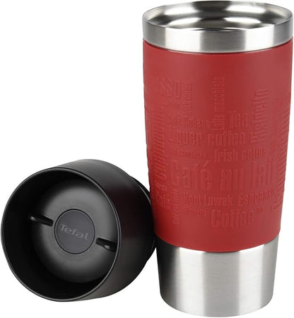 Tefal Travel Mug 0.36L Red Silver