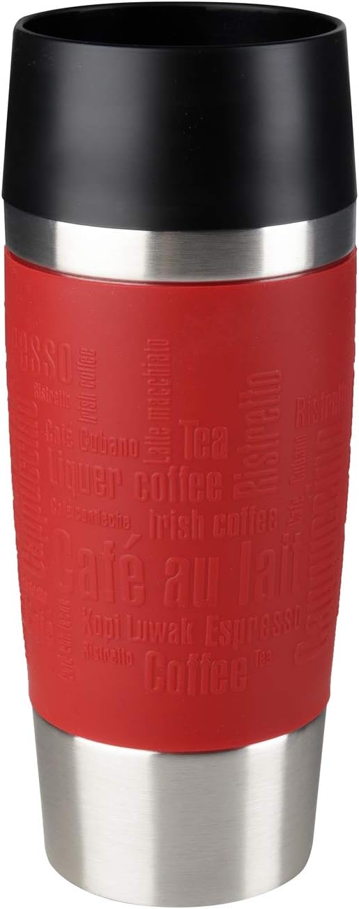 Tefal Travel Mug 0.36L Red Silver