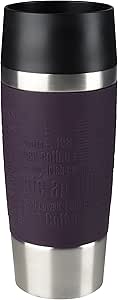 Tefal Travel Mug 0.36L Blackberry Silver
