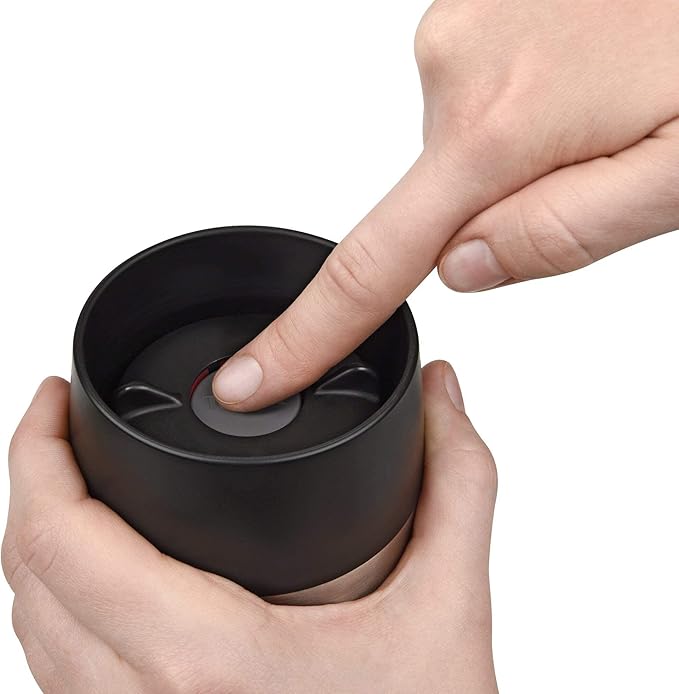 Tefal Travel Mug 0.36L Raspberry Silver