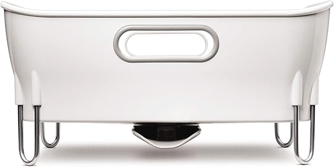 Simplehuman Compact Dishrack White Plastic