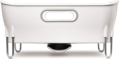 Simplehuman Compact Dishrack White Plastic