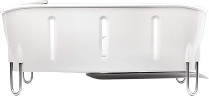 Simplehuman Compact Dishrack White Plastic