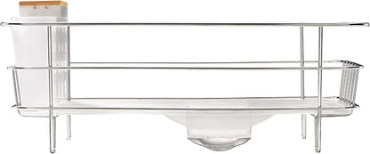 Simplehuman Slim Dishrack SS Bamboo Knife Block