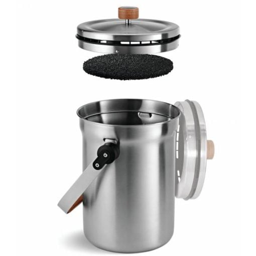 Simplehuman Compost Pail 4.5L Brushed Steel
