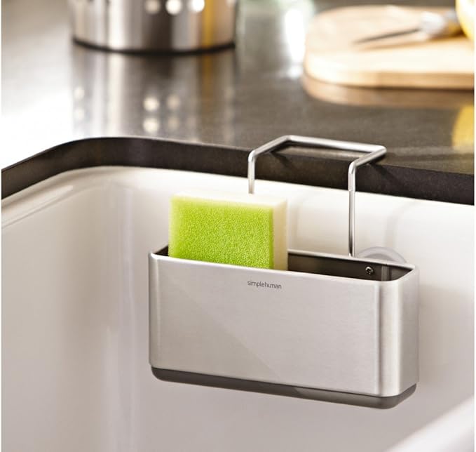 Simplehuman Slim Sink Caddy Brushed Steel