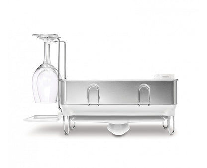 Simplehuman Compact Steel Frame Dishrack White