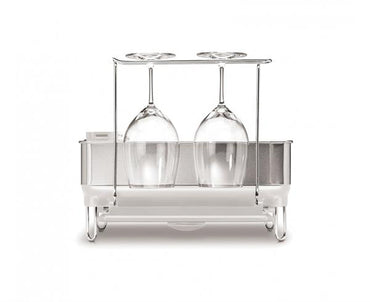 Simplehuman Compact Steel Frame Dishrack White