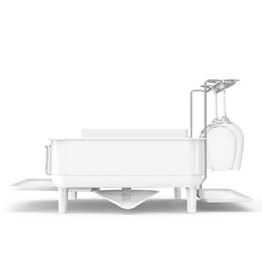 Simplehuman Steel Frame Dishrack White